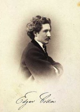 foto af edgar collin, signeret